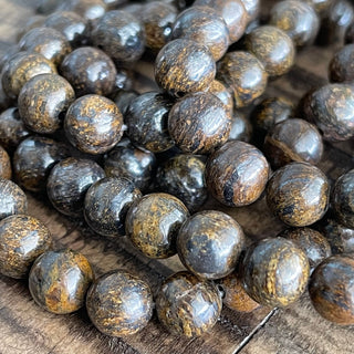 Bronzite Beads