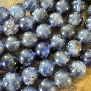 Cordierite Bead Strands - 6mm