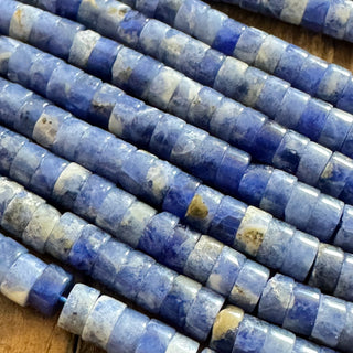 Sodalite Heishi Bead Strand - 4x2mm