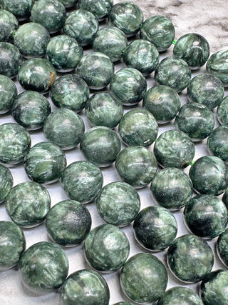 Grade A Seraphinite Beads Strand - 8mm