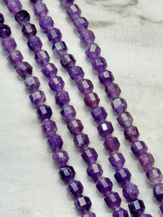 Lepidolite Cathedral Beads Strand - 4mm