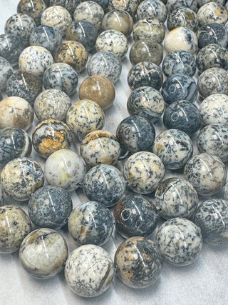 Black African Opal Beads Strand - 10mm