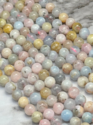 Morganite Beads Strand - 6.5mm