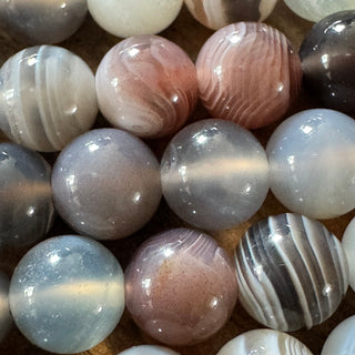 Botswana Agate Beads - 6mm - 8mm