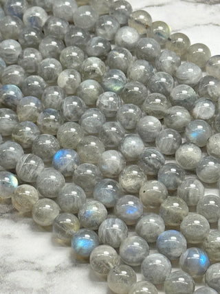 Grade AA Labradorite Beads Strand - 5mm - 6mm - 8mm