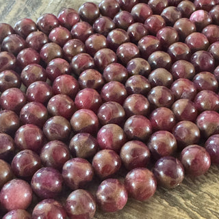 Berry Chalcedony Beads - 8mm
