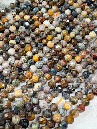 Pietersite Faceted Beads Strand - 3mm
