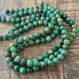 Chrysocolla Bead Strand - 8mm