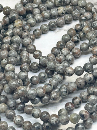 Yooperlite/Syenite Beads Strand - 6.5mm - 8mm - 10mm - 12mm