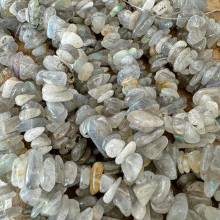5-8mm Labradorite Chip Bead Strand