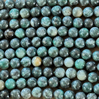 Dioptase Bead Strand - 8mm