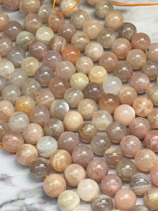 Multi Moonstone Bead Strand - 4mm - 6mm - 8mm