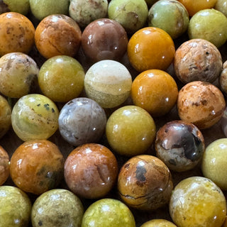 Green Opal Bead Strand - 6mm - 8mm - 10mm