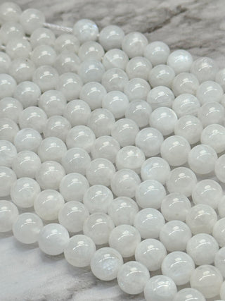 Madagascar Moonstone Beads Strand - 8mm