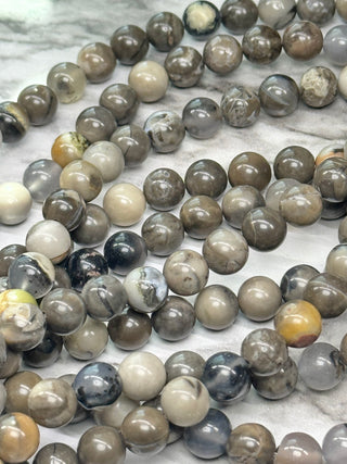 Volcano Agate Beads Strand (UV Reactive) 4mm - 6mm - 8mm - 10mm