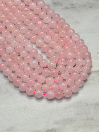 Pink Morganite Beads Strand - 4mm