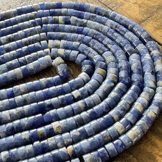 Sodalite Heishi Bead Strand - 4x2mm