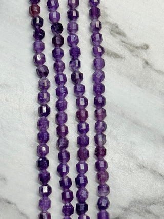 Lepidolite Cathedral Beads Strand - 4mm