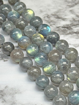 Grade A Labradorite Beads Strand - 10mm
