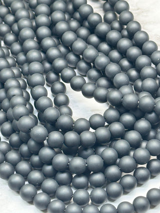 Onyx Matte Beads Strand - 8mm