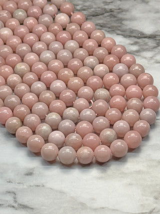 Pink Opal Beads Strand - 6mm - 9mm - 10mm