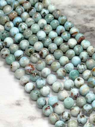 Larimar Beads Strand - 6mm - 8mm