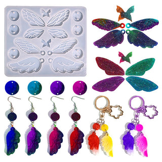Butterfly & Angel Wing Silicone Earring Mold
