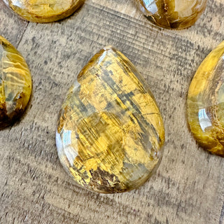 Pietersite Teardrop Cabochon