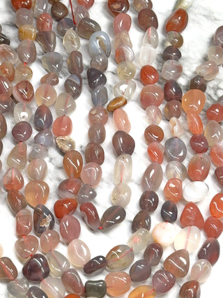 Agate Tumble Beads Strand - 8-16mm