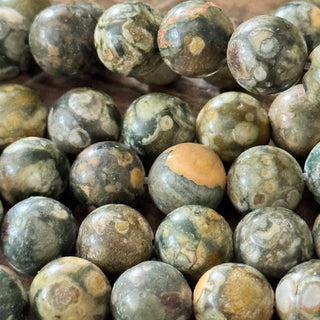 Rhyolite Bead Strand - 4mm - 6mm - 8mm - 10mm