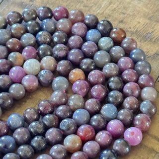 Ruby & Sapphire Bead Strands - 6mm