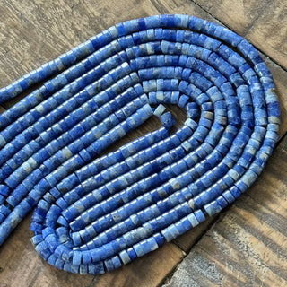 Sodalite Heishi Bead Strand - 4x2mm