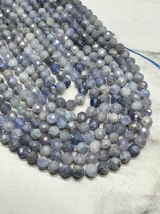Faceted Tanzanite Bead Strand - 3mm