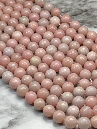 Pink Opal Beads Strand - 6mm - 9mm - 10mm