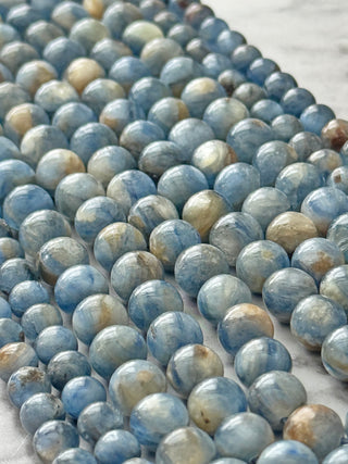 Grade AB Kyanite Beads Strand - 6mm - 8mm