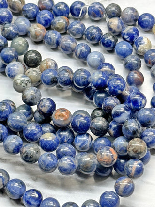 Sodalite Beads Strand - 8mm