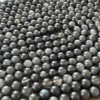 Ice Obsidian Bead Strand - 6mm