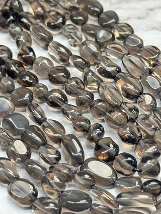 Ice Obsidian Tumbled Nuggets Beads Strand - 5-8mm