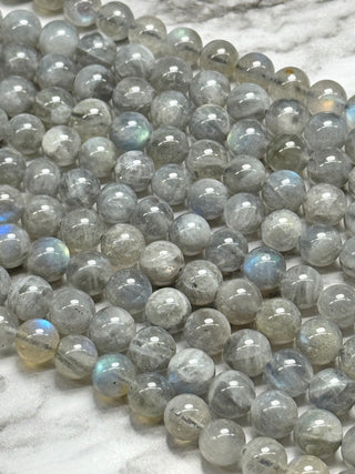 Grade AA Labradorite Beads Strand - 5mm - 6mm - 8mm
