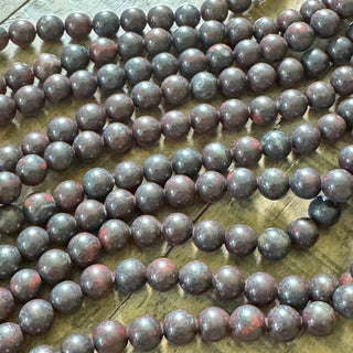 Red Bloodstone Heliotrope Bead Strand - 4mm - 6mm - 8mm - 10mm