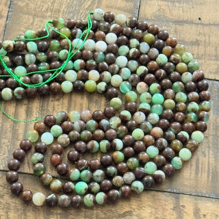 Chrysoprase Bead Strand - 6mm
