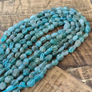 8mm Apatite Tumbled Stone Bead Strands