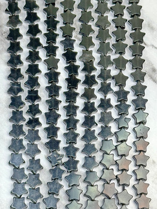 Onyx Star Beads Strand - 6mm