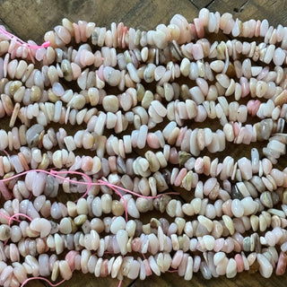 Pink Opal Chip Bead Strand - 6-10mm