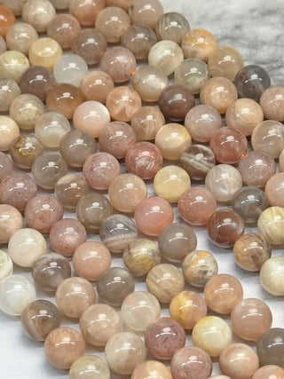 Multi Moonstone Bead Strand - 4mm - 6mm - 8mm