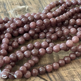 Purple Aventurine Beads Strand - 8mm