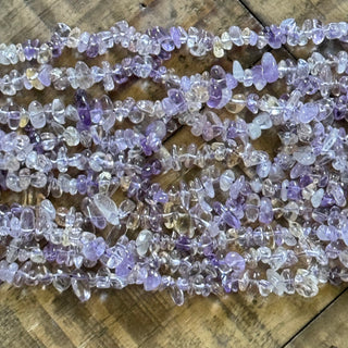Ametrine Chip Bead Strand - 5-8mm