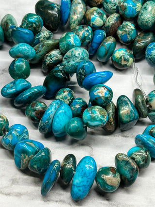 Imperial Jasper Tumbled Stone Bead Strand - 6-12mm