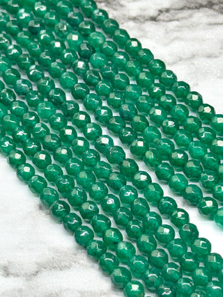 Quartz Faceted Beads Strands - 4mm