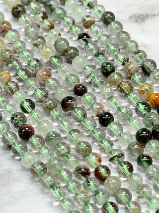 Grade A Garden Quartz Beads Strand - 4mm
